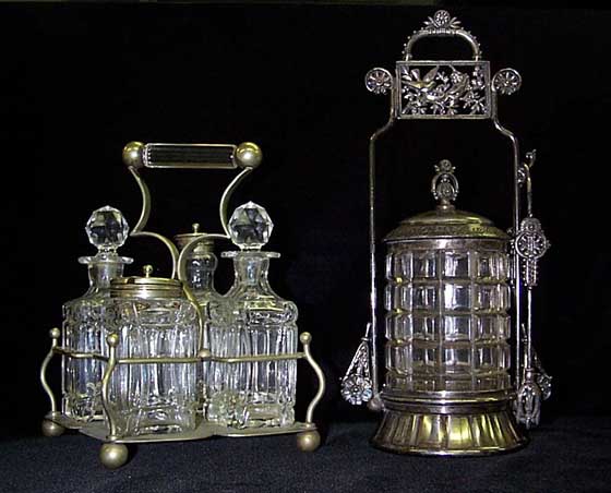Cruet set and pickle canister