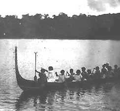 Solomon canoe