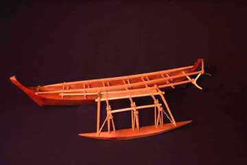 Model canoe, CAS 0477-0057