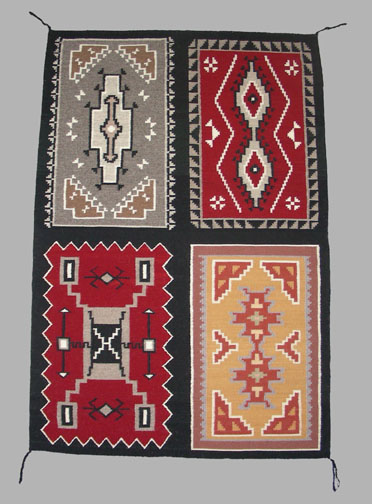 Multiple Pattern style rug CAS 2007-0001-0011